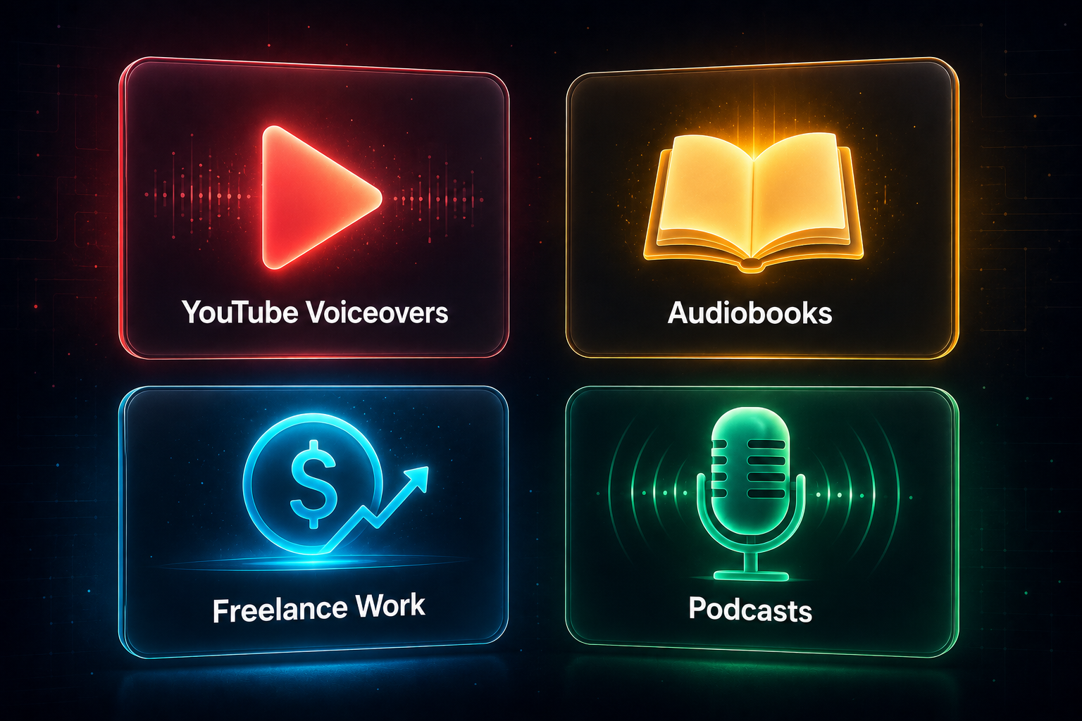 ElevenLabs voice cloning use cases: YouTube, audiobooks, freelance, podcasts